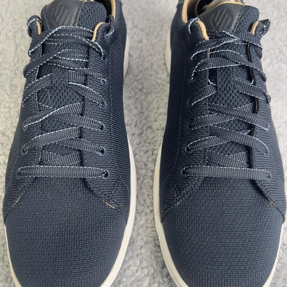 Johnston & Murphy Shoes Mens 10 Blue Lace Up Low Top Casual Sneakers 59-4409